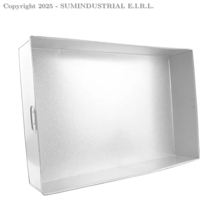 BANDEJA GALVANIZADA ANTIDERRAME DE ACEITE 80X60