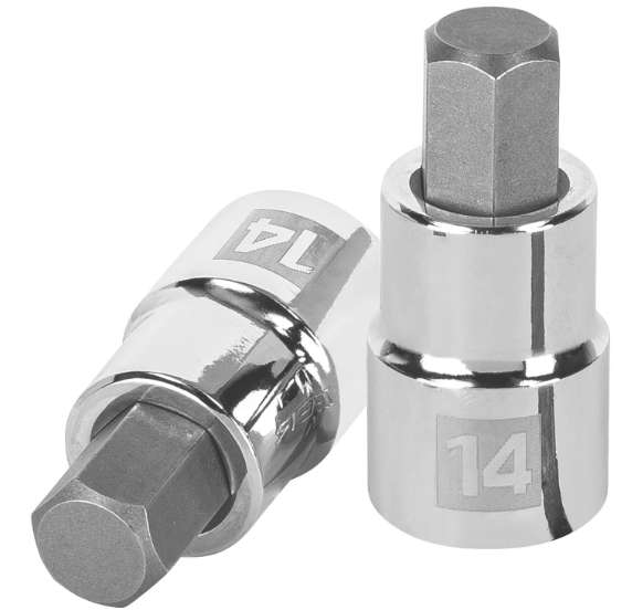 DADO DE PUNTA HEXAGONAL ENCASTRE 1/2