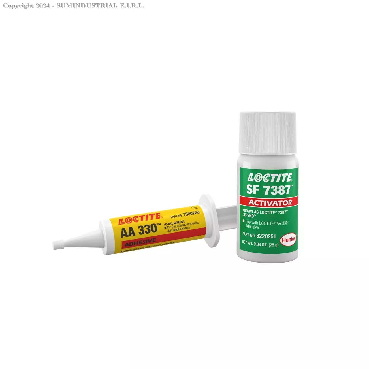 LOCTITE AA 330 + LOCTITE SF 7387 (KIT) 25 ML | 00310 | IDH 1690727 LCT330PUSD