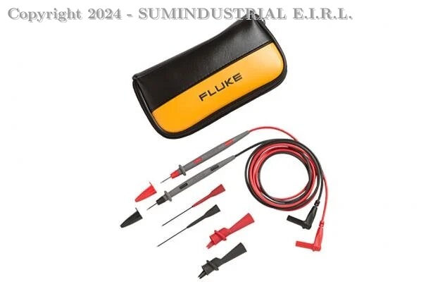 JUEGO DE CABLES DE PRUEBA BÁSICO PARA APLICACIONES ELECTRÓNICAS FLUKE TL80A
