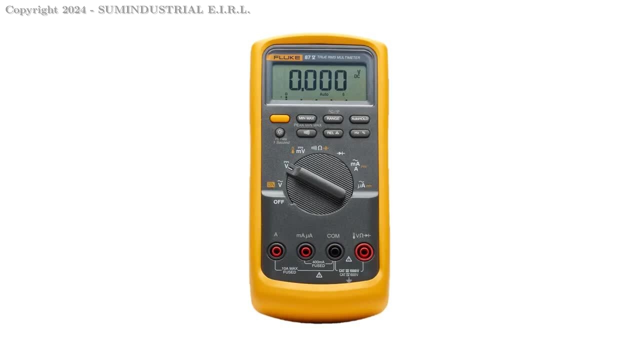 MULTÍMETRO INDUSTRIAL FLUKE 87V