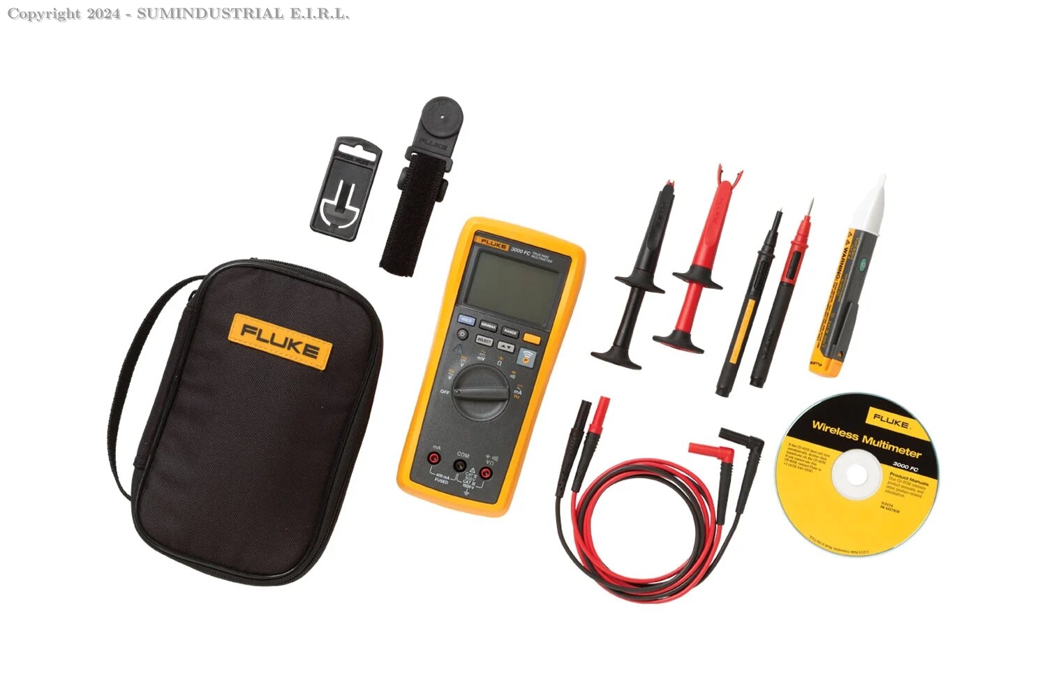 KIT COMBINADO FLUKE 3000 FC/1AC2