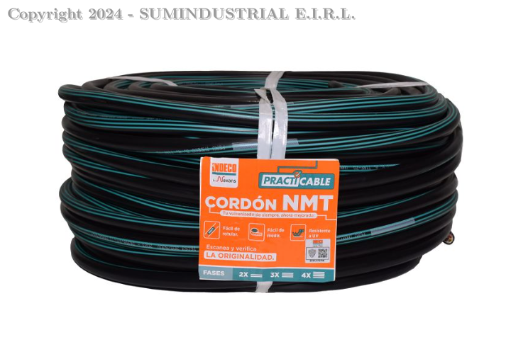 CABLE VULCANIZADO NMT-PC 4x12AWG