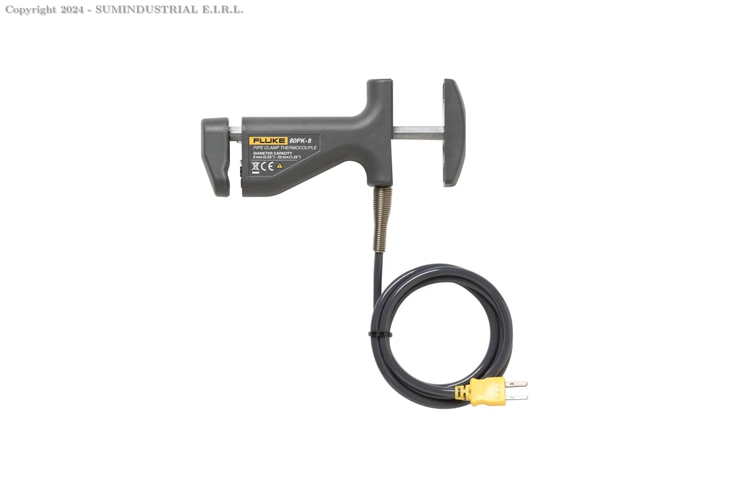 SONDA DE TEMPERATURA PARA TUBERÍAS (TIPO K) FLUKE 80PK-8