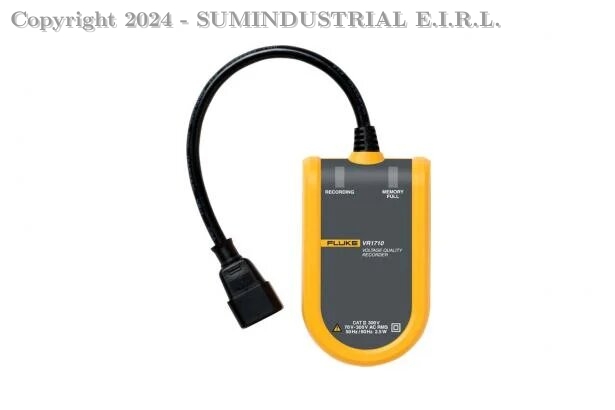 REGISTRADOR MONOFÁSICO DE CALIDAD DE LA TENSIÓN FLUKE VR1710