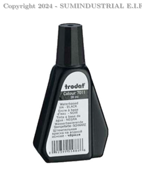 TINTA PARA ALMOHADILLA 7011 – 28ML – NEGRO