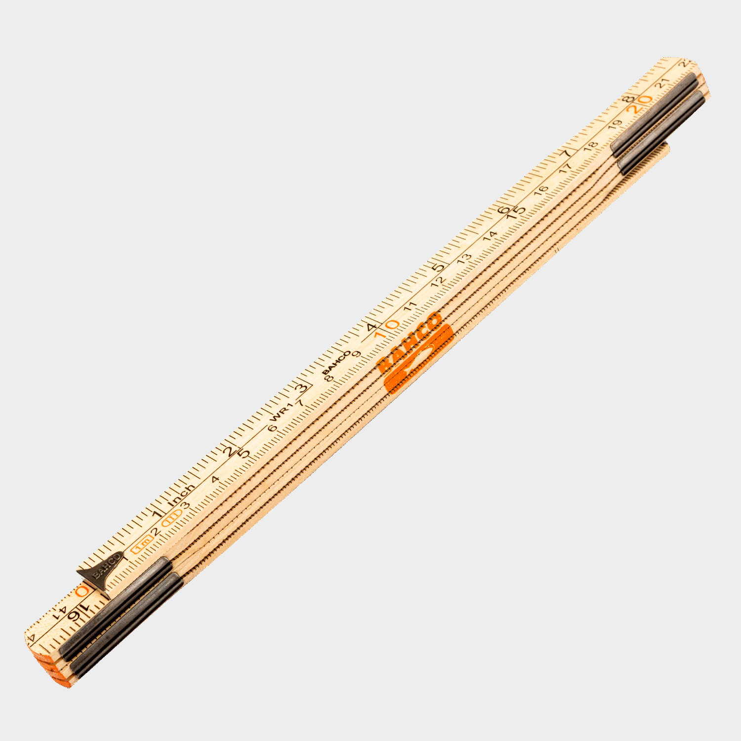 REGLA MM/PULG MADERA PLEGABLE 5 SECCIONES 1M WR1 BAHCO