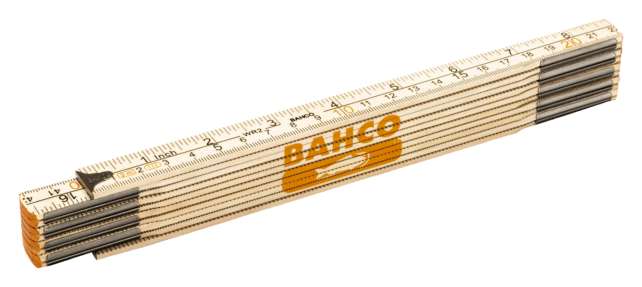 REGLA MM MADERA PLEGABLE 10 SECCIONES 2M WR2-MM BAHCO