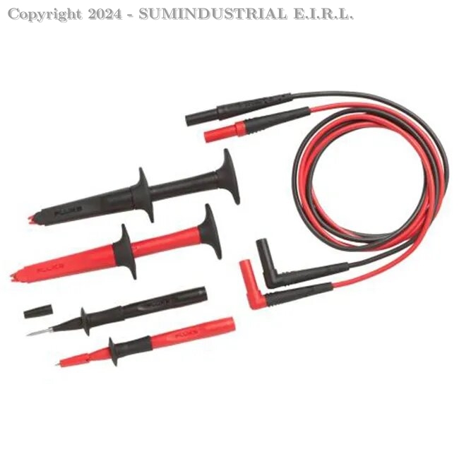 JUEGO DE CABLES DE PRUEBA INDUSTRIAL FLUKE TL220 SUREGRIP™