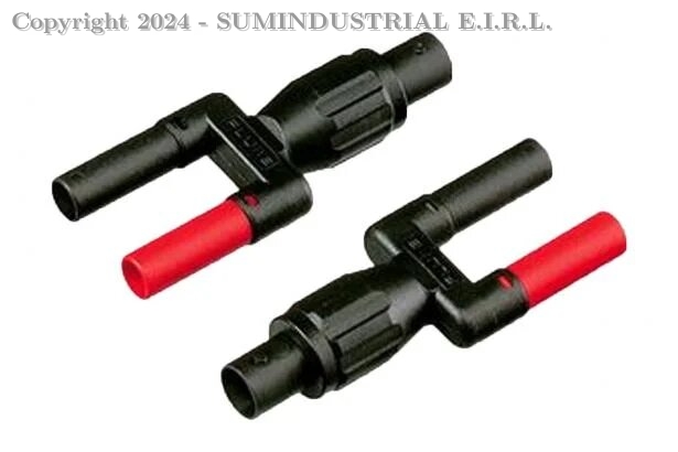 ADAPTADOR DE CONECTOR BANANA DUAL (MACHO) A BNC HEMBRA FLUKE PM9081/001