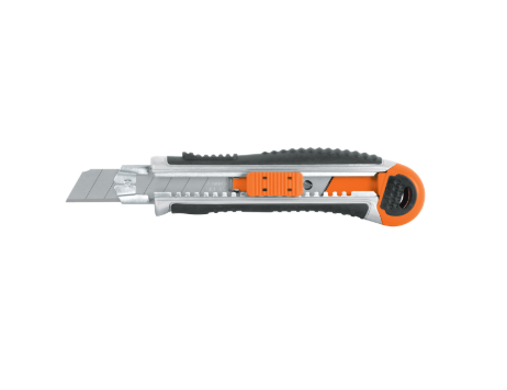 CUTTER 18 MM TRABAJO PESADO C/ALMA METÁLICA Y GRIP, CUT-6XX EXPERT 16976