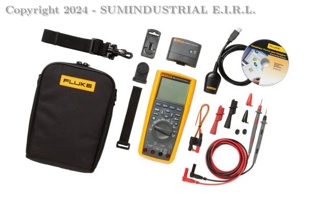 JUEGO COMBINADO FLUKE 289 Y FLUKEVIEW® FORMS CON CONECTOR IR3000 FC FLUKE-289/FVF/IR3000 