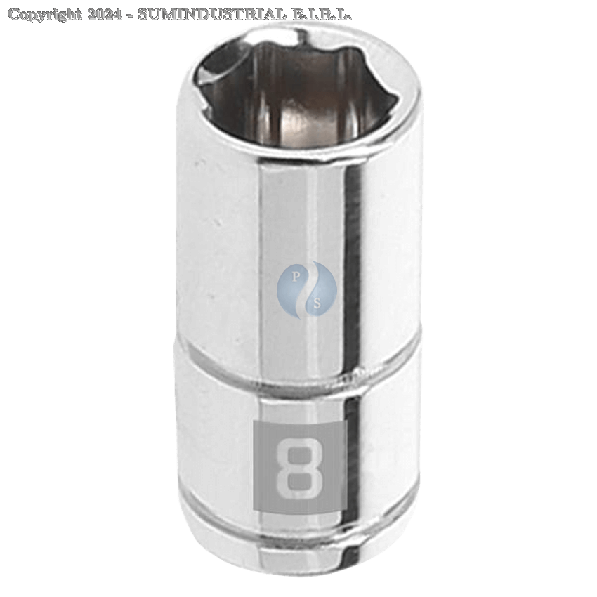 DADO HEXAGONAL ENCASTRE 3/8